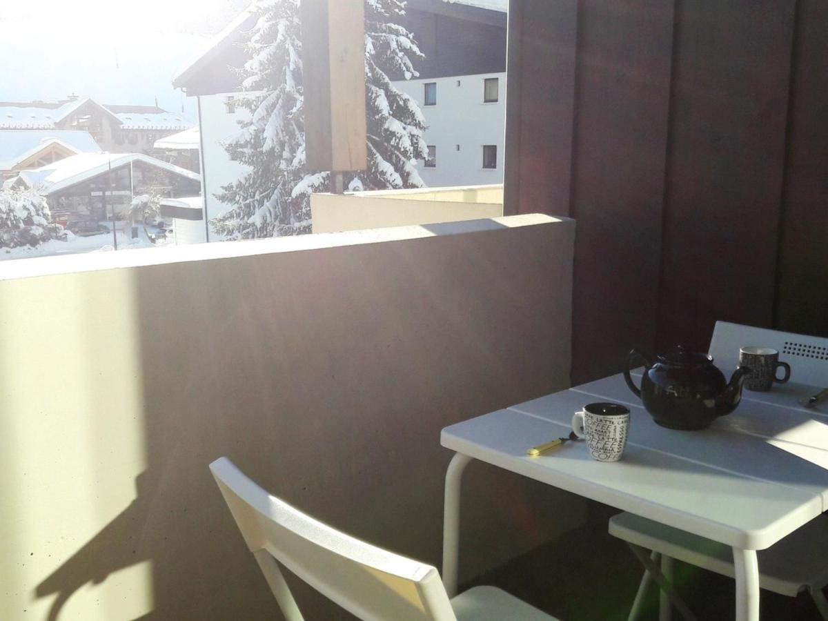 Duplex 3 Pieces Aux Gets, Proche Pistes Avec Parking Et Wifi - Fr-1-598-23 Apartment Les Gets Exterior photo
